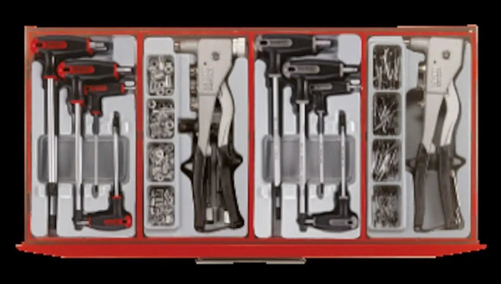 Teng Tools 26" Pro Mega Master TT Tool Kit 1001 Pieces Black