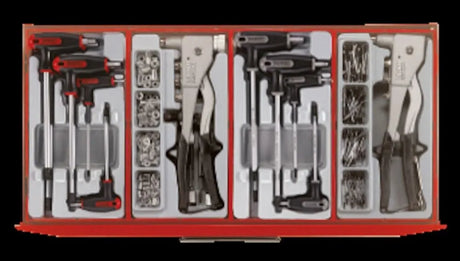 Teng Tools 26" Pro Mega Master TT Tool Kit 1001 Pieces Black