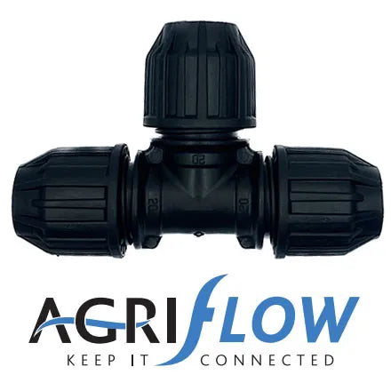 Agriflow Tee Fitting 1/2" Heavy Gauge