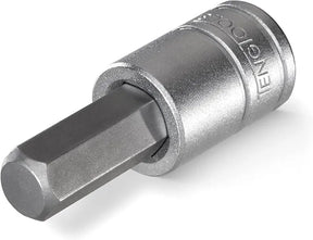 Teng Tools 3/8" Drive Bit Socket, Hex Bit, 10mm 