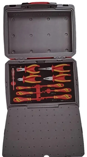 Teng TEFXV11-P 11pc Insulated Pliers & Screwdriver Set 1000V with Mecca Pro Service Case