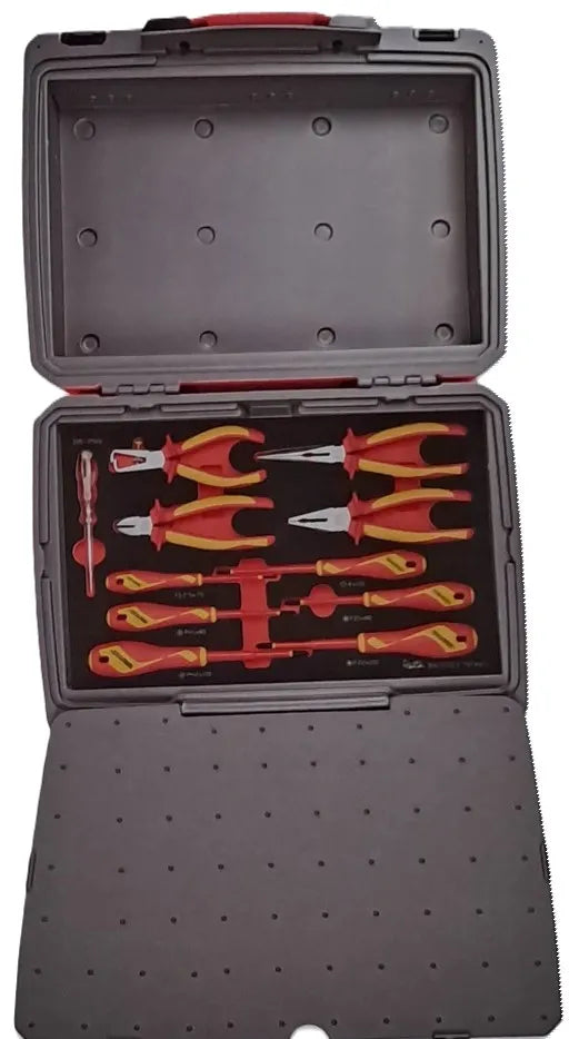 Teng TEFXV11-P 11pc Insulated Pliers & Screwdriver Set 1000V with Mecca Pro Service Case