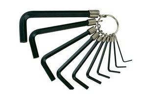 Teng Tools 10 piece Hex Key Set AF Ring