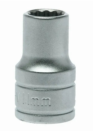 Teng Tools 11mm Socket 1/2 inch Drive 12 Point Metric 