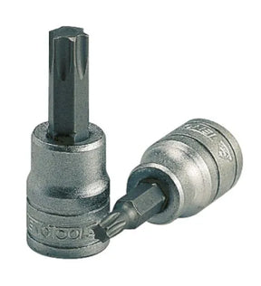 Teng Tools 1/2" Drive Bit Socket, Tamperproof Torx Bit T30