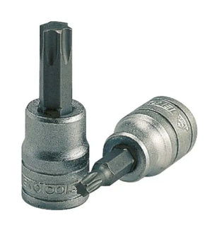 Teng Tools 1/2" Drive Bit Socket, Tamperproof Torx Bit T30