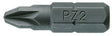 Teng Tools 1/4" PZ Bits 25mm PZ3 (3pc)