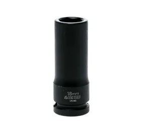 Teng Tools 18mm Deep Impact Socket - 1/2in Drive, 6 Point, 920618N