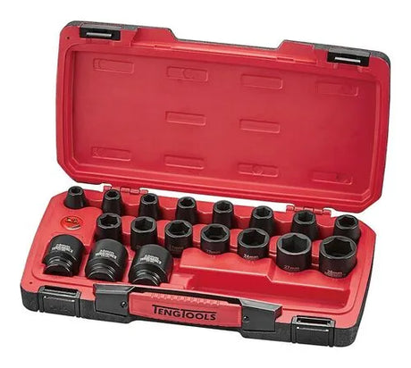 Teng Tools 22PC 1/2" IMP DRSOCKET