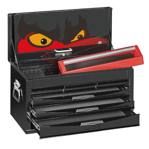 Teng Tools 26" Pro Top Box 6 Black Drawers