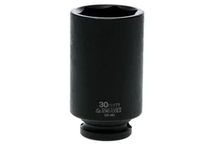 Teng Tools 30mm Deep Impact Socket Hexagon 6 Point 1/2in Drive