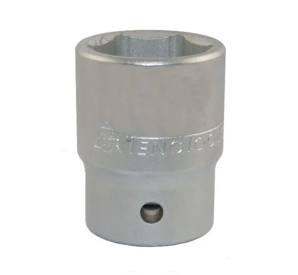 Teng Tools 3/4" Drive 22mm Metric 6-Point Socket – Durable Chrome Vanadium (M3405226-C)