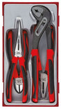 Teng Tools 4 Piece Plier Set TPR Grip TT1 - TT440-T