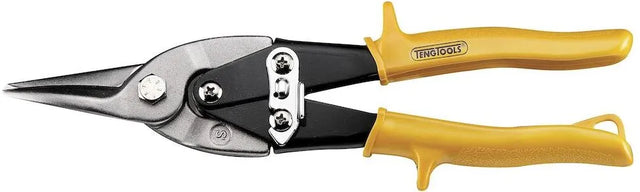 Teng Tools 490W High Leverage Straight Tin Snip - 250 mm Cr-Mo