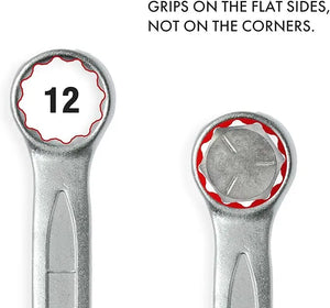 Teng Tools 600538 38 mm Combination Spanner - CrV Satin Finish
