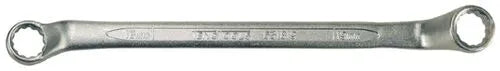 Teng Tools 632427 Double Ring Spanner 24 x 27mm - 75° Offset, Chrome Vanadium