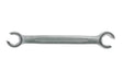 Teng Tools 641617 16 x 17mm Double Flare Nut Wrench - Chrome Vanadium, Satin Finish