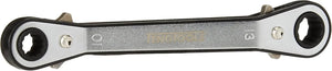 Teng Tools 681013 Rors Wrench 10x13mm - Reversible Ratcheting Ring Spanner, 25° Offset
