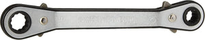 Teng Tools 681013 Rors Wrench 10x13mm - Reversible Ratcheting Ring Spanner, 25° Offset