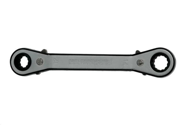Teng Tools 12 x 14mm Ratcheting Offset Ring Spanner