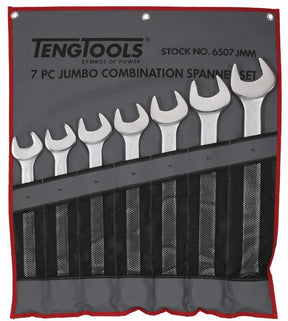 Teng Tools 7 Piece Combination Spanner Set