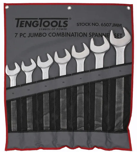 Teng Tools 7 Piece Combination Spanner Set