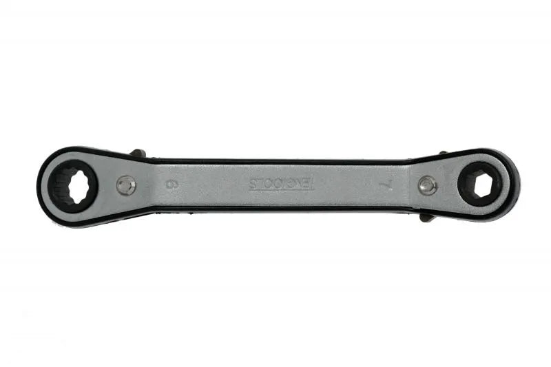 Teng Tools 7 x 9mm Ratcheting Offset Ring Spanner Metric