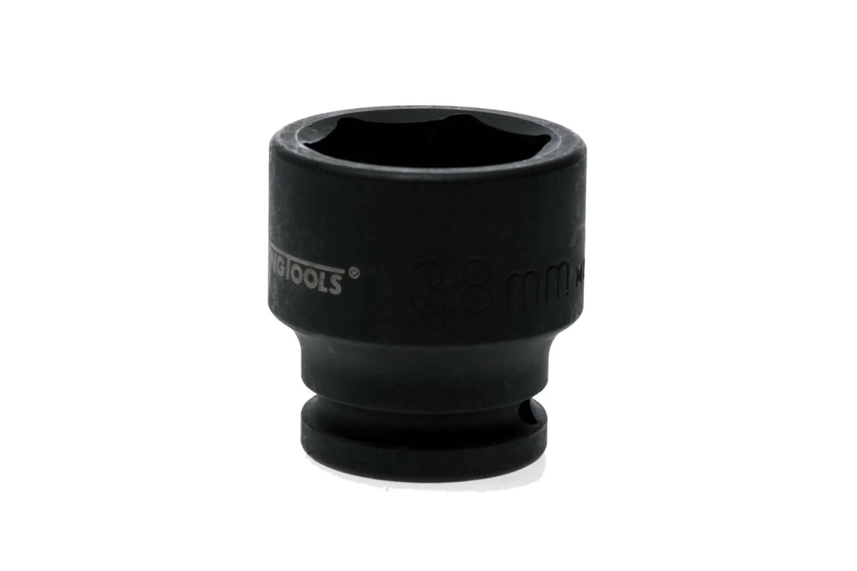 Teng Tools 940538-C 38mm 3/4" Drive 6-Point Regular Metric Impact Socket - Chrome Molybdenum