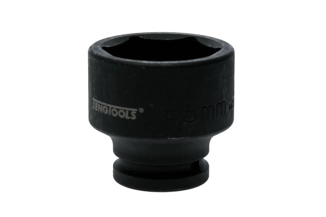 Teng Tools 940546-C 46mm 3/4" Drive 6-Point Regular Metric Impact Socket - Chrome Molybdenum