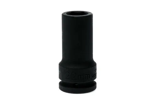 Teng Tools 940622-C 3/4" Deep Impact Socket - 22mm, DIN Standard, Cr-Mo