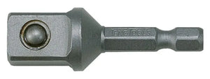 Teng Tools ACCSDA1412 50mm Bit Adaptor - 1/4" Hex to 1/2" Square