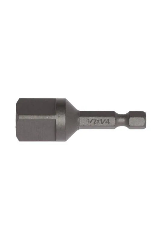 Teng Tools ACCSDA1412 50mm Bit Adaptor - 1/4" Hex to 1/2" Square
