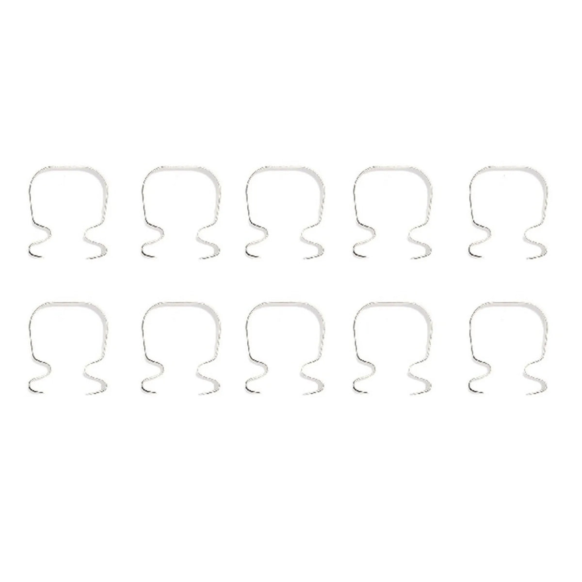 Teng Tools ALU34 3/4″ Drive Socket Clips - Pack of 10 for Socket Rails