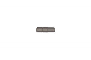Teng Tools 6mm Hex Bit - 25mm Long - 1/4" Hex Drive (3pk)
