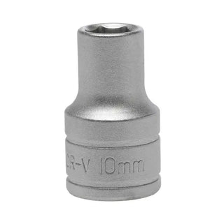 Teng Tools 1/2" Drive 10mm Standard Socket, 6-Point