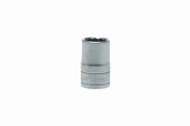 Teng Tools 1/2" Drive - Regular 12pt Metric 16mm Socket