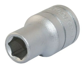 Teng Tools M1205256-C 1/2" Drive 25mm Metric Socket - 6-Point, Chrome Vanadium