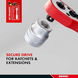 Teng Tools 30mm 1/2-inch 6-Point Hex Socket Regular Drive