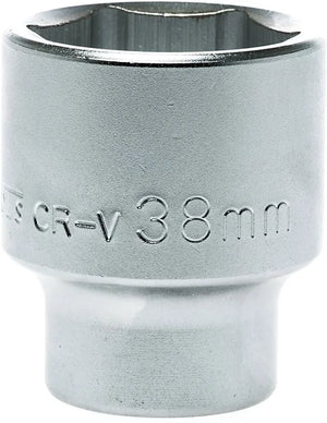 Teng Tools 3/4" Drive 6 Point Regular 38mm Socket