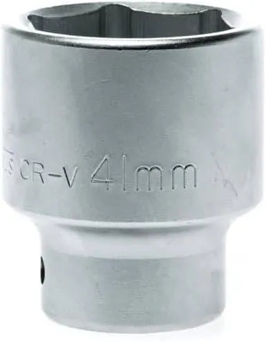 Teng Tools M3405416-C 3/4" Drive 41 mm 6-Point Socket - CrV with Clip