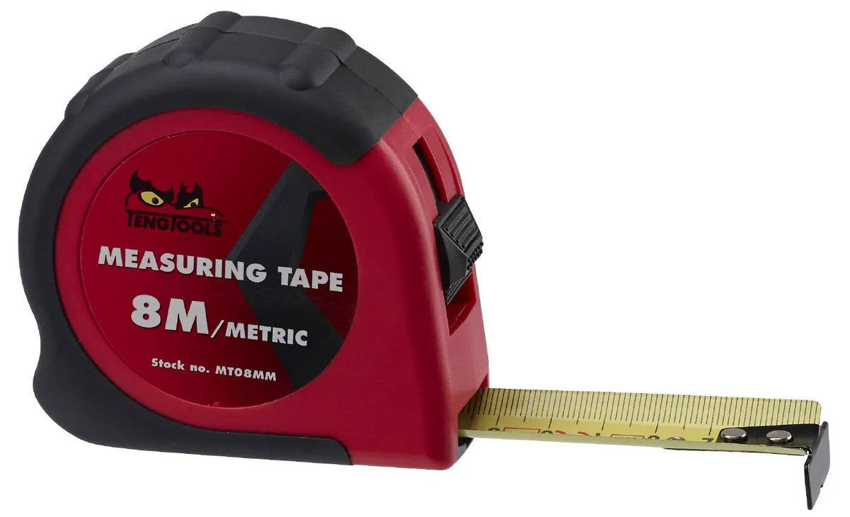 Teng Tools 8m Measuring Tape 