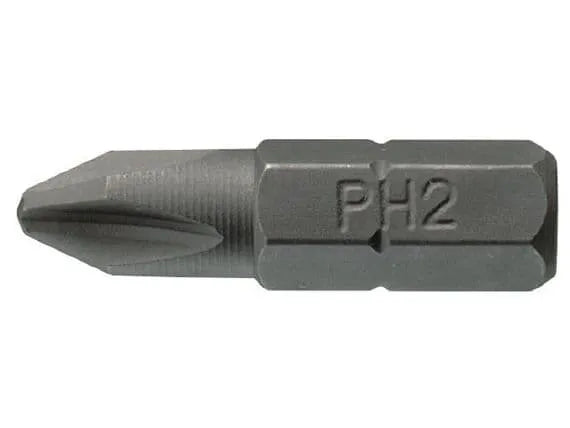 Teng Tools PH1 1/4'' Hex Drive Bit 25mm – Precision Phillips Bit PH2500103