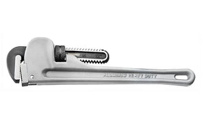 Teng Tools PWC18 Aluminium Pipe Wrench - 450mm, Lightweight Design with Steel Jaws