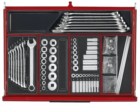 Teng Tools TKS26R753T 26" PRO35™ Stack Tool Kit 753 Pieces - Heavy-Duty 3-Tier Tool Storage for Automotive & Mechanical Professionals