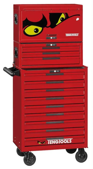 Teng Tools TKS26R753T 26" PRO35™ Stack Tool Kit 753 Pieces - Heavy-Duty 3-Tier Tool Storage for Automotive & Mechanical Professionals