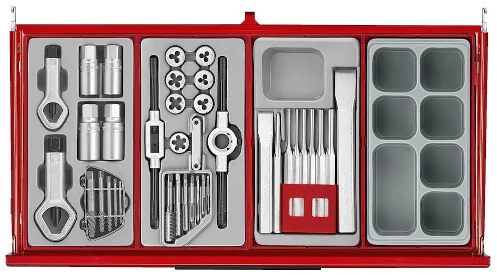 Teng Tools TKS26R753T 26" PRO35™ Stack Tool Kit 753 Pieces - Heavy-Duty 3-Tier Tool Storage for Automotive & Mechanical Professionals