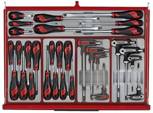 Teng Tools TKS26R753T 26" PRO35™ Stack Tool Kit 753 Pieces - Heavy-Duty 3-Tier Tool Storage for Automotive & Mechanical Professionals