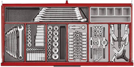 Teng Tools TKW37R663T 37" PRO35™ Roller Cabinet Tool Kit - 663 Piece Heavy-Duty Automotive Set