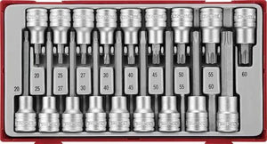TengTool 1/2" Bit socket set 18 piece