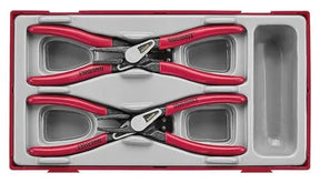 Teng Tool Circlip Plier set 4Pc